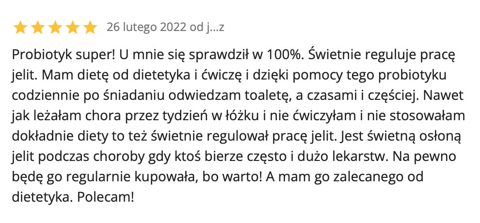lab one probiotyk opinie